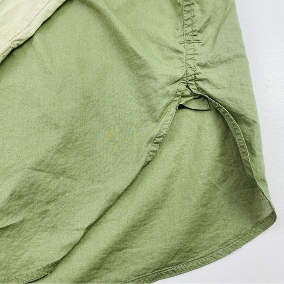 J.Crew Blouse Women Size 6 Relax-Fit Long Sleeves Collared Lightweight Pocket - Picture 10 of 13